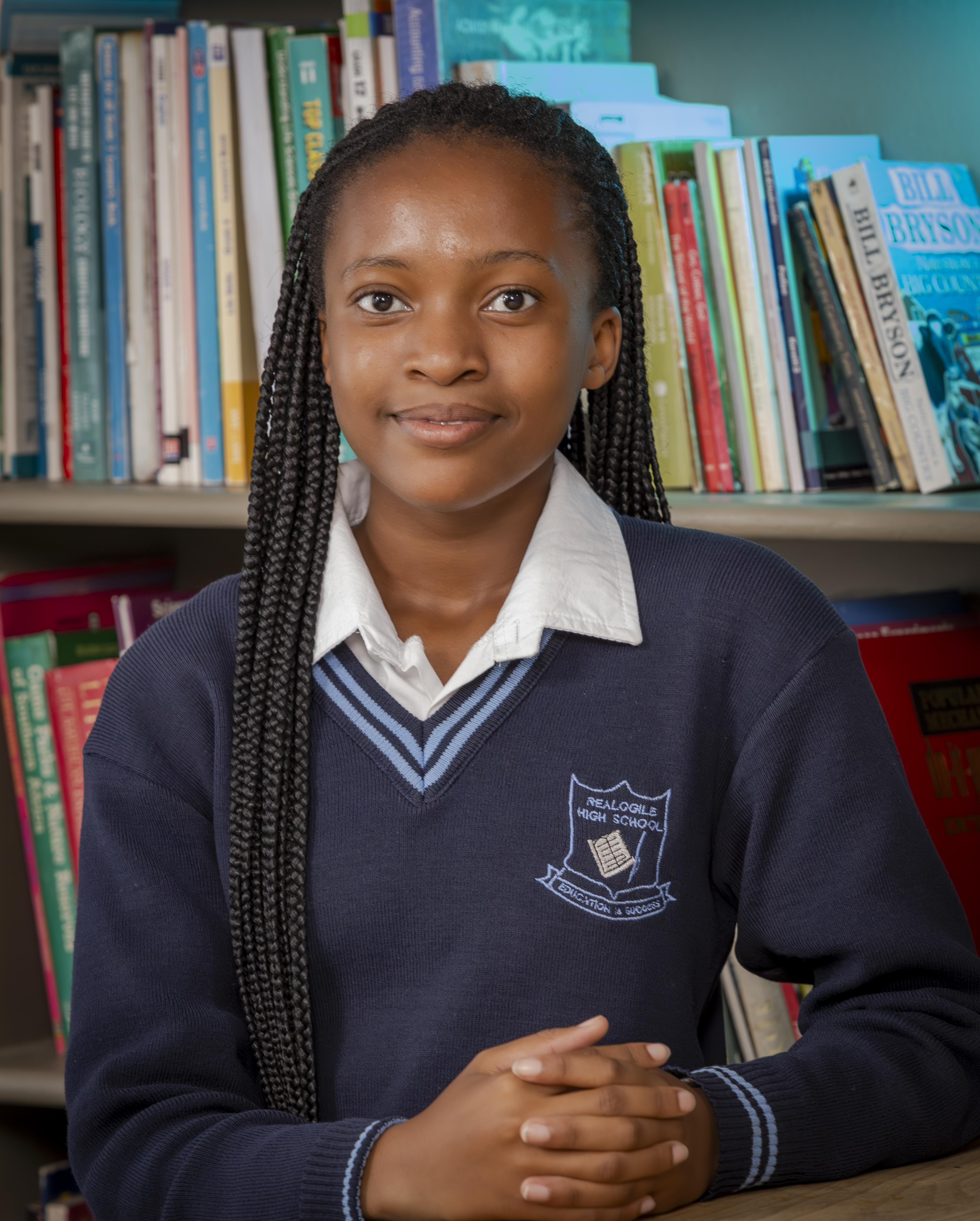A young person supported by Afrika Tikkun's career development programmes