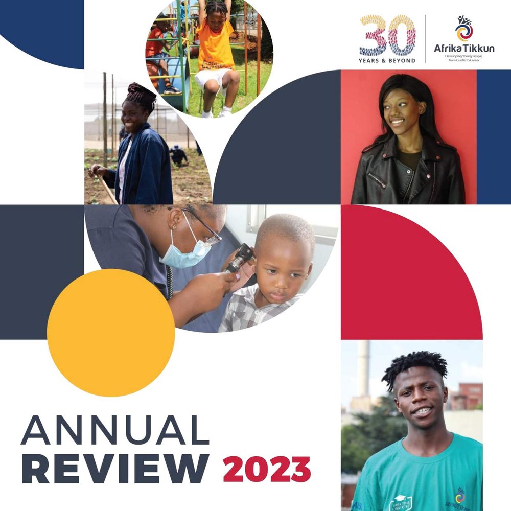 Cover of the Afrika Tikkun Annual Review 2023